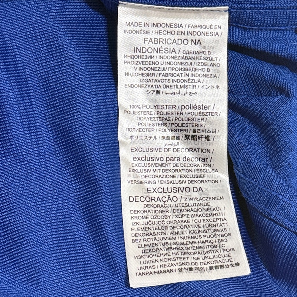 Nike Men's Royal Blue and White Jersey - Picture 11 of 11